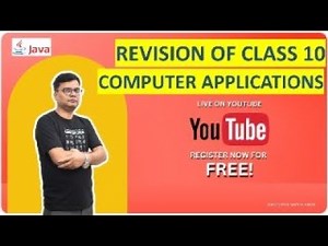 Class 10 ICSE Computer Applications Java | Full Revision | Scoring High Made Easy