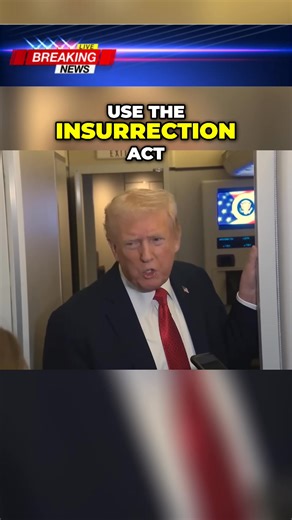 The president notes that he, like many presidents before him, is authorized to use the Insurrection Act. He states the goal is safe, crime-free cities. The president expresses a desire to achieve this peacefully but suggests the Insurrection Act remains an option. #InsurrectionAct #PresidentialPower #SafeCities #CrimeFree #LawAndOrder | Conservative News Daily