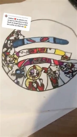 Je dessine des personnages/élément d’animer sur un logo connue (partie 9)