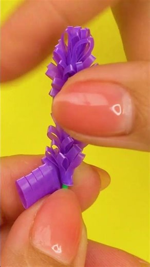 DIY Mini Lavender Pot For Barbie 😘❤️🌷 | MINIATURE IDEAS FOR DOLLHOUSE | #Shorts