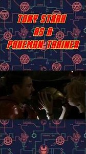 Iron Man as a Pokemon Trainer #marvel #pokemon #comics