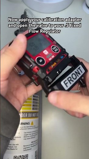 How to calibrate a RKI GX-3R! #gasdetection #safety #calibration #rki #howto #gasdetector