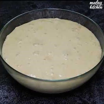 Resepi Apam Kampung Sedap dan Gebu