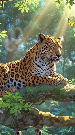Leopard: Nature's Most Elegant Hunter Revealed!" #aigenerated #digitalart