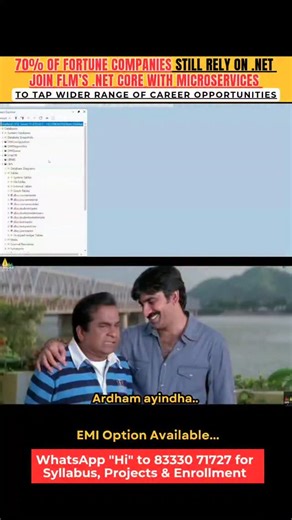 Frontlines EduTech on Instagram: "WhatsApp Hi to 8333071727 for more info 𝐅𝐋𝐌 𝐃𝐨𝐭𝐍𝐞𝐭 𝐂𝐨𝐫𝐞 𝐰𝐢𝐭𝐡 𝐌𝐢𝐜𝐫𝐨𝐬𝐞𝐫𝐯𝐢𝐜𝐞𝐬𝐎𝐧𝐥𝐢𝐧𝐞 𝐂𝐨𝐮𝐫𝐬𝐞 𝐇𝐢𝐠𝐡𝐥𝐢𝐠𝐡𝐭𝐬: ✅ Course: DotNet Core with Microservices ✅ Course Start Date: Dec 29th 2025. ✅ Timings: Daily 1 Hour (8PM - 9:30PM). ✅ Duration : 2+ Months ✅ Total Projects: 2 Major + 2 Mini + Real-Time Use Cases for Every Module ✅ Training Language: 100% Live Classes in Telugu (All Concepts, Code & Projects in English) ✅ Add-On