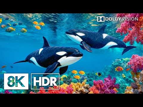Colorful Underwater Creatures in 8K HDR | Dolby Vision™