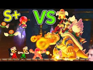 Easily The Most EPIC Multiplayer Boss Fight I've Ever Seen (Mario Maker 2)