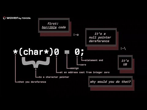 *(char*)0 = 0; - What Does the C++ Programmer Intend With This Code? - JF Bastien - C++ on Sea 2023