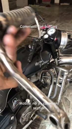 Buffing process #bike buffing #buff