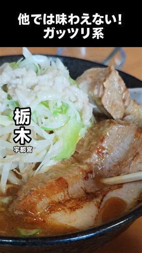 ​【宇都宮】圧倒的ビジュアル！「らーめん こもり家」の野菜こってり大盛りが凄すぎた🍜✨ #ラーメン #宇都宮グルメ