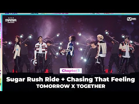 [#2023MAMA] TOMORROW X TOGETHER (투모로우바이투게더)-Sugar Rush Ride + Chasing That Feeling | Mnet 231128 방송