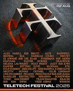 Teletech Festival · 2025, Manchester — Tickets, line-up & info