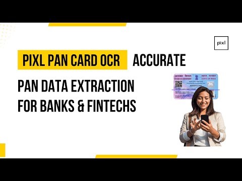 Pixl PAN Card OCR | Accurate PAN Data Extraction for Banks & Fintechs