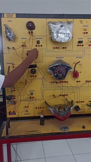 Belajar kelistrikan body motor #automobile #bengkelmesin #bengkelracing #mekanik #mesin #diy