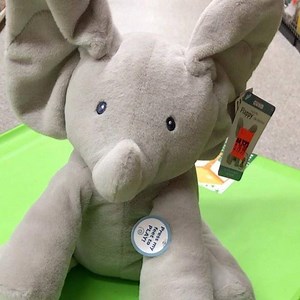 Find us at a Mr Toys Store https://www.mrtoys.com.au/gund-flappy-elephant-animated-plush-305cm-plush-20748.html #gund #gundpeekabooelephant #babytoys #myfirstplush #peekaboo #gundplushtoys #toys #softtoys #cuddles #fun | Mr Toys Toyworld