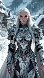 Snow Elf Warrior of Icewind Dale