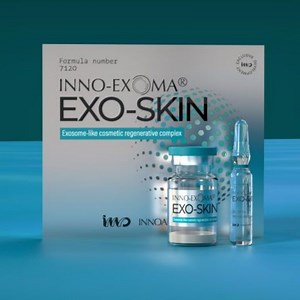 [Hot Item] Inno-Exoma Exo-Skin Innoaesthetics Cell 100mg Lyophilized Powder 2ml Saline Exosome-Like Cosmetic Regenerative Complex