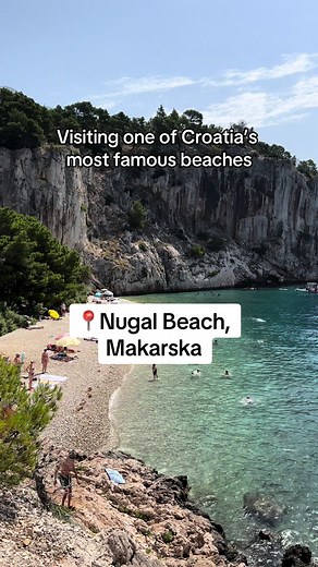 Nugal Beach: A Secluded Gem on Makarska Riviera