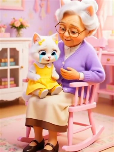 Meet Jerry's Grandmother🥰💖#watchtillend #lonleycatdiary #catstory #foryoupage❤️❤️ #fyp