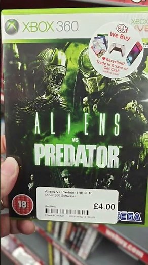 Alien Vs Predators #aliensvspredator #xenomorph #segagames #alienvspredator #xbox360games