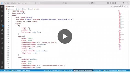 CSS Solar System Animation with HTML | Chetan M posted on the topic | LinkedIn