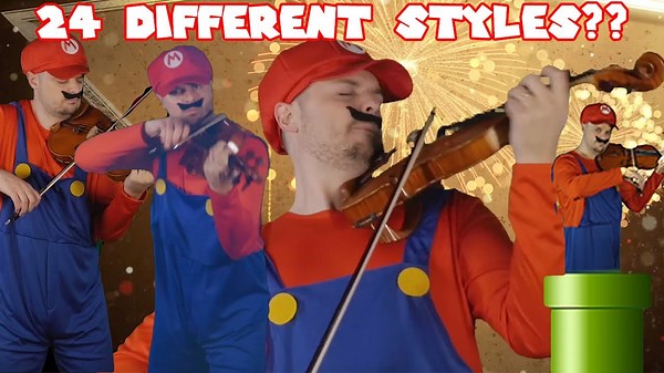 🎻 Super Mario Theme in 24 Styles – You've NEVER Heard Mario Like This
