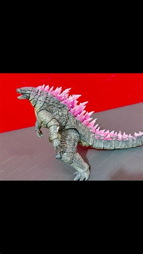 Best Custom Godzilla Evolved Paint Job from hiya toys. #godzilla #kaiju #actionfigures