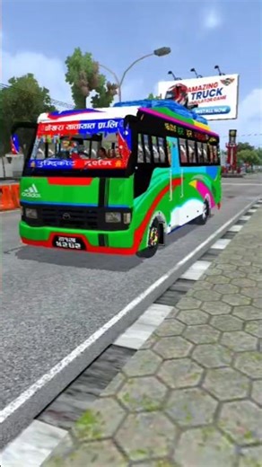 finally new Nepali bus🚍 mod realises vayo hai ta #shortvideo #youtubeshorts #bussimulatorindonesia