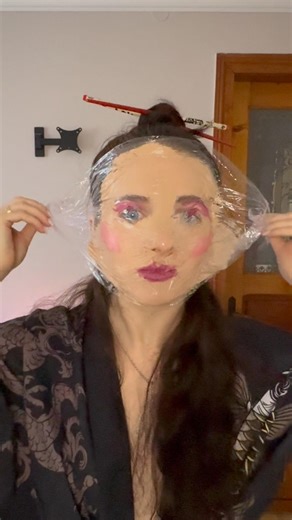 Beauty hack or total fail?😳 #hack #funny #makeup #challenge