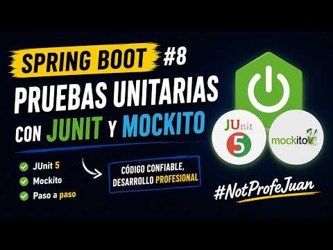 🚀 Spring Boot #8 | Unit Testing with JUnit and Mockito | Step by Step