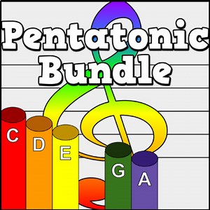 Pentatonic Songs - Boomwhacker Play Along Video and Sheet Music Bundle