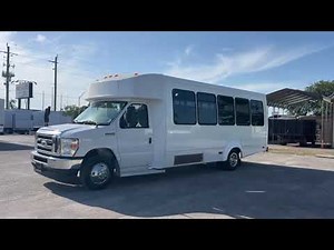 2022 Ford E450 25 Passenger Shuttle Bus