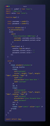#reactjs #axios #postmethod #frontenddevelopment #backendintegration #mernstack #javascript #learninginpublic #webdevelopment #100daysofcode | Jaid Khan