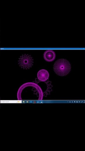 Amazing Python Turtle Art Animation 🤯 | Mesmerizing Coding Project #python #coding #shorts