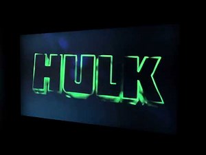 Opening to Hulk 2003 UK DVD