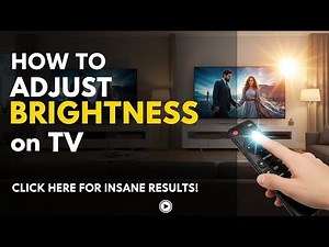 How to Adjust Brightness on LG TV - Easy Settings Guide