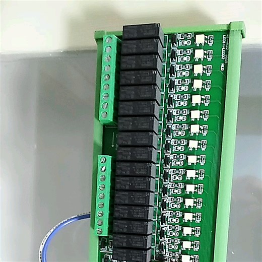 Huaqingjun 32-Channel RS485 Communication Relay Module Modbus RTU Protocol for PLC Expansion