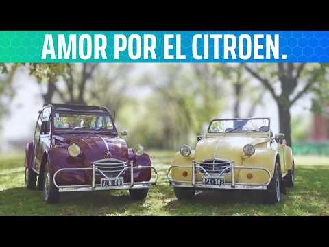 CITROEN 2CV CABRIO AND ORIGINAL.