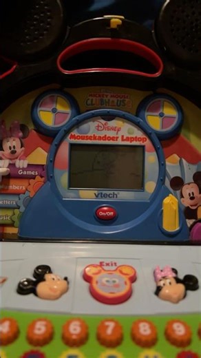 2009 VtechMickey Mouse Laptop Mousekadoer Toy Vtech
