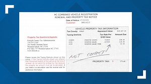 NC DMV property tax bill is wrong. How many others are like that?