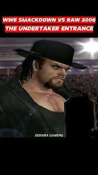 The Undertaker Entrance – WWE SmackDown vs Raw 2006 ⚰️🕯️ | The Deadman’s Legendary Aura!