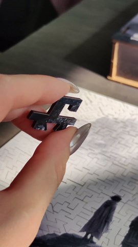 UNIDRAGON Black and White Serenity Wooden Jigsaw Puzzle for Adults - 500 Unique Shaped Pieces - 16.5 x 11.4 (42 x 29 cm)