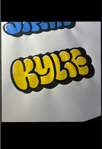 Graffiti Bubble Letter Tutorial: Easy Bubble Letter Drawing