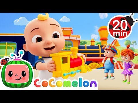 Oh No! JJ Lost His Toy! 🎶🚂 Steam Train Song! | 🍉 CoComelon - JJ's Baby Songs 🎶