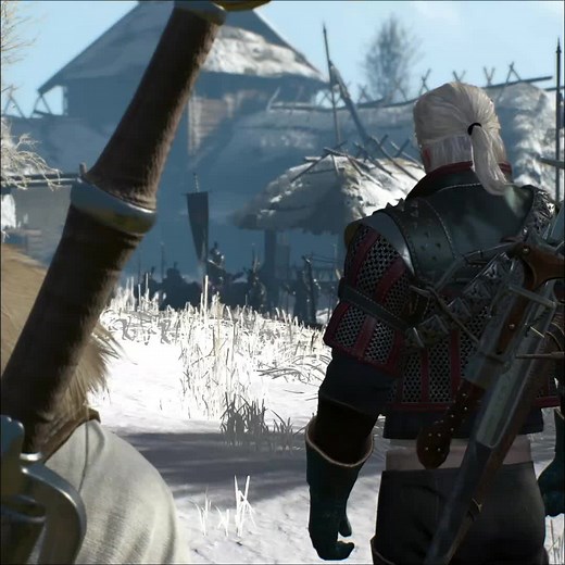 Ciri Decides To Leave x The Wolven Storm #witcher3 #ciri #geraltofrivia #witcher