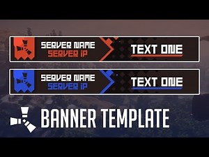 Rust Server Banner Template #2 | Created in After Effects