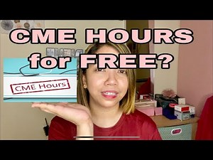 Life of a nurse in ksa #132: HOW TO GET CME HOURS FOR FREE?