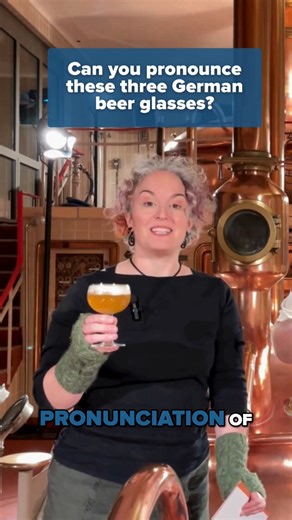 WSET Global on Instagram: "Think you know German beer? Try the glassware first 👀🍻 From Stange to Maßkrug, German beer culture goes far beyond what’s in the glass. Learn how to pronounce classic German beer glass names with Markus Raupach (@deutschebierakademie.foryou) and Mirella Amato (@beerology) - and understand why the right glass matters. Want to delve deeper into German beer? Join Markus at our free WSET German beer webinar on 15 January, exploring Germany’s beer styles, traditions and w