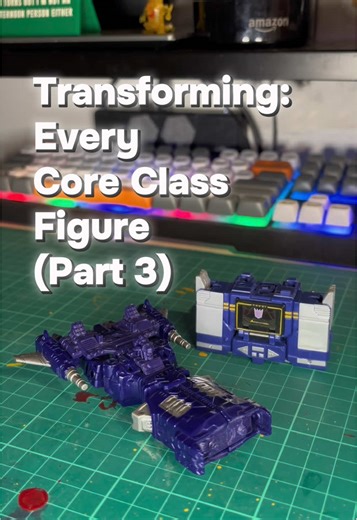Part 3 | Transforming: Every Transformers Core Class Figure - We’re making some waves today with Soundwave and Shockwave barrelling it onto the scene! Soundwave in particular is one of the best of all the core class figures in my humble opinion- but you guys know I’m a sucker for my boy, Shockwave, too! - #transformers #transformersg1 #soundwave #shockwave #toys