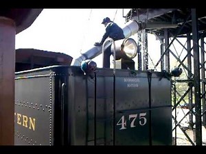 Strasburg Railroad-#475 at the Water Tower